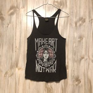 Obey Brand Muscle Tank Top Size Medium